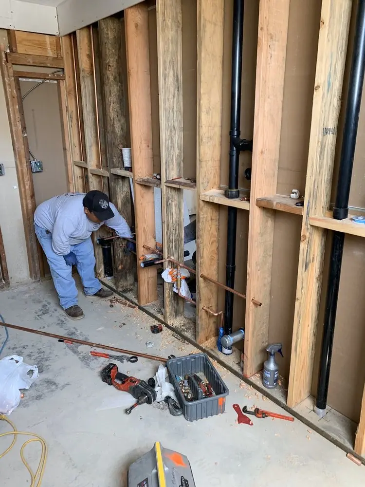 Commercial rough-in plumbing for Gas Line Repair in Garden Hills